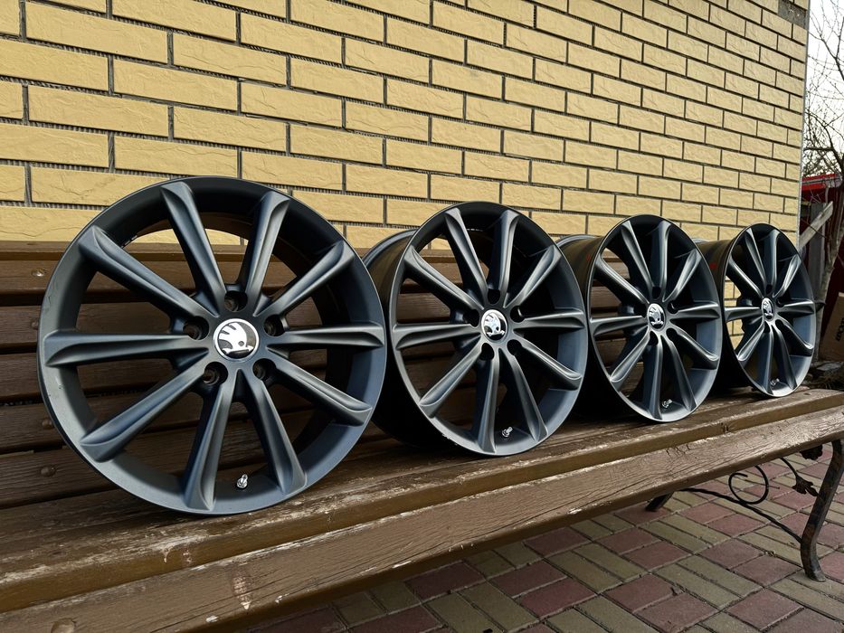 Диски R17 5.112 ET38  пассат гольф шкода а7 супер б тігуан