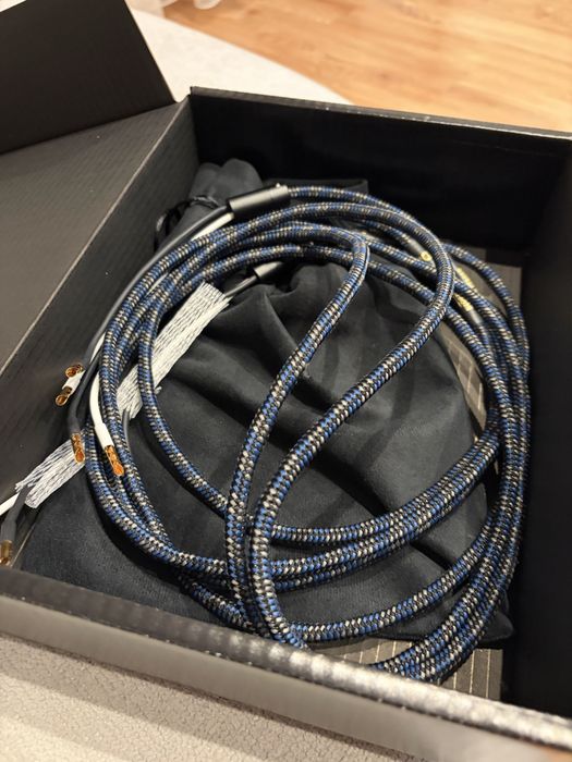 Age Reborn Cables 90s Speaker (2x2.5m) wysokiej jakosci kable glośnikowe BANANY