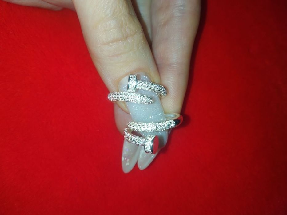 Кольца * серьги* браслет Cartier" Гвоздь" и "Love"