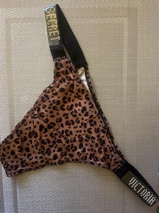 трусики леопард victoria’s secret