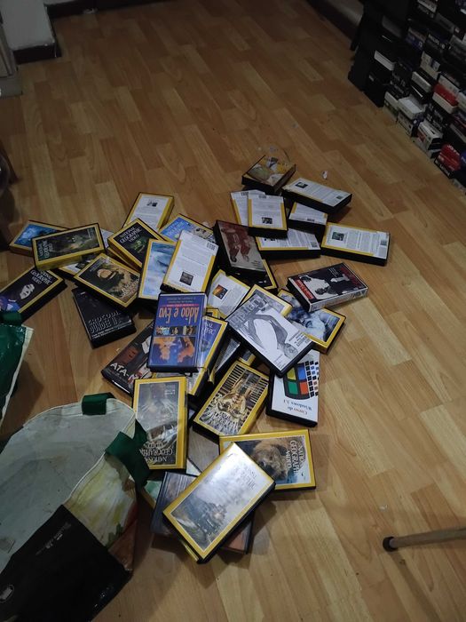 Para quem gostar de  cassettes VHS