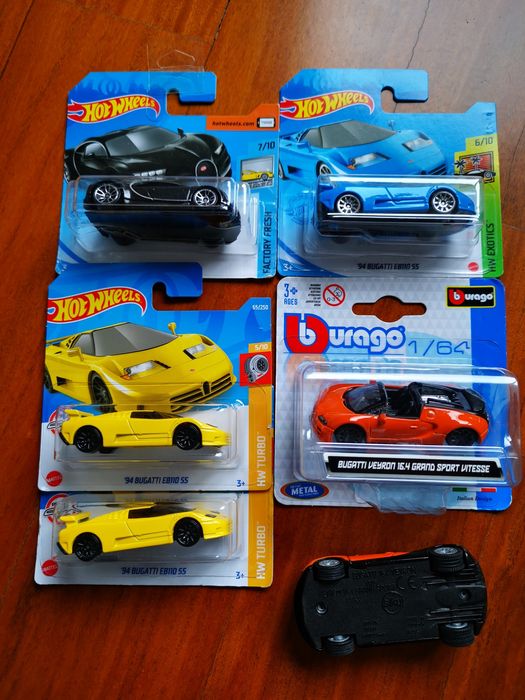 Bugatti/opel/pagani/Renault hot wheels novo com portes incluídos