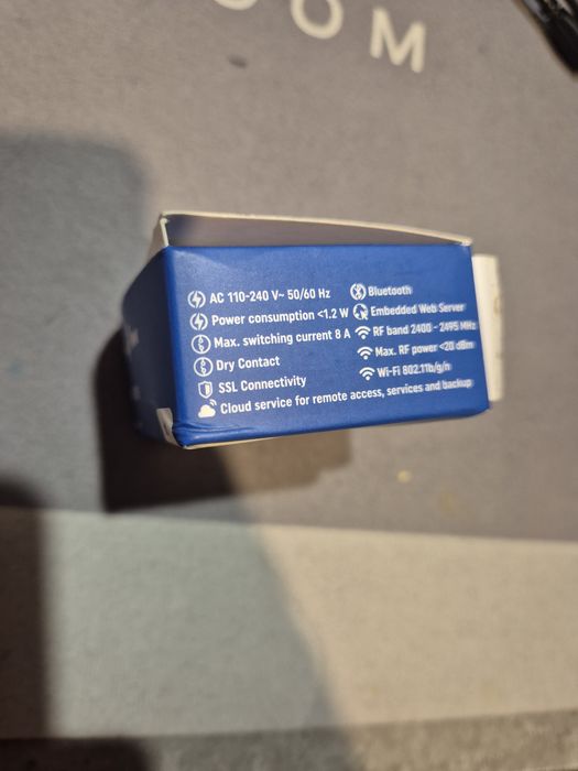 inteligentny przełącznik Shelly 1 Mini Gen3.
