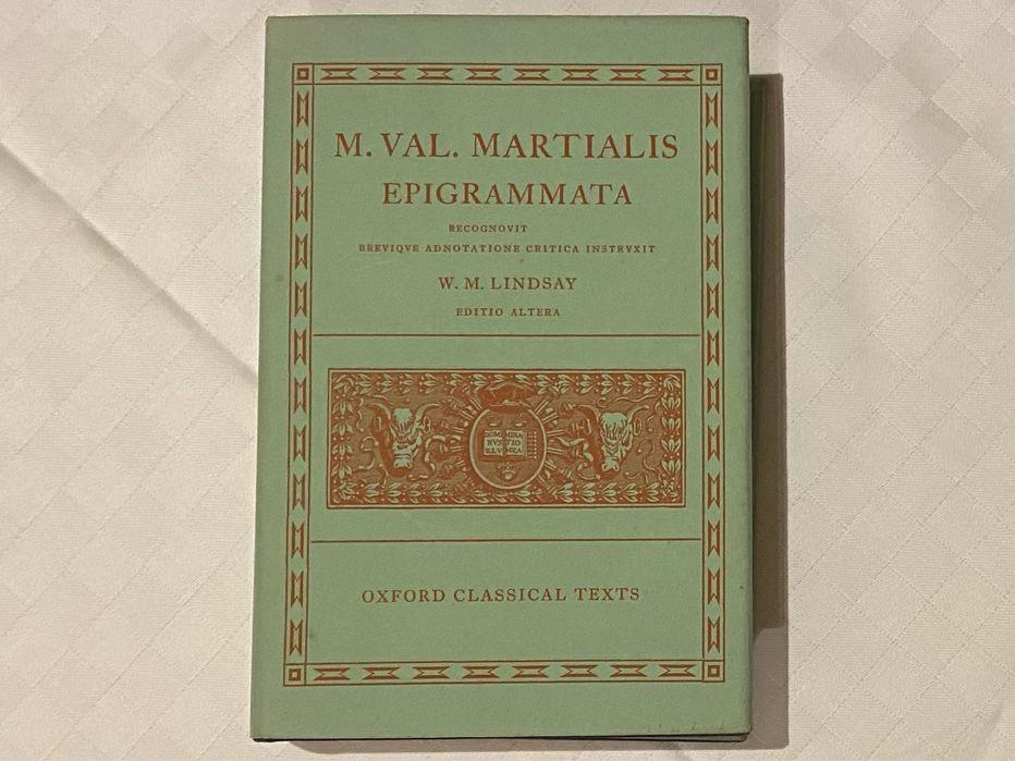 Epigrams de Marcus Valerius Martialis em latim