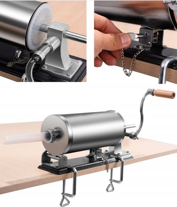 NADZIEWARKA szpryca do KIEŁBAS 4 kg niemiecki firmy ZILNER Kutno