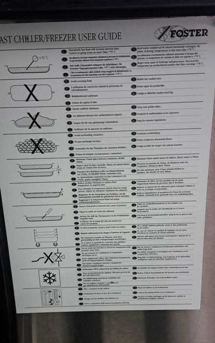 Шокова заморозка шокер Foster Англія