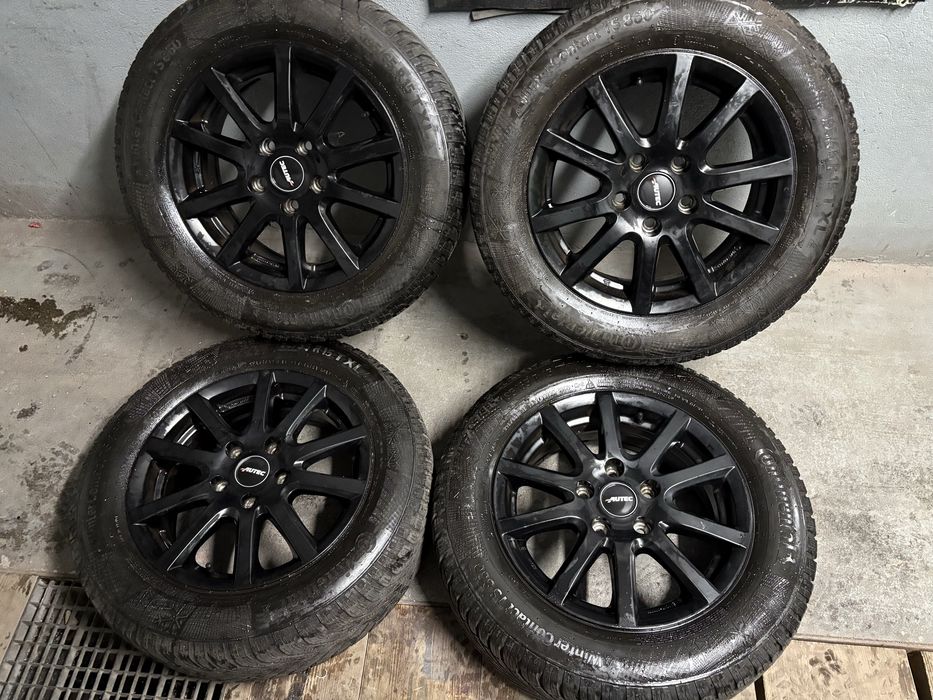 Koła 195/65/15 Alufelgi 15” 5x112 6J Et 41 Zima Vw Golf Seat Skoda