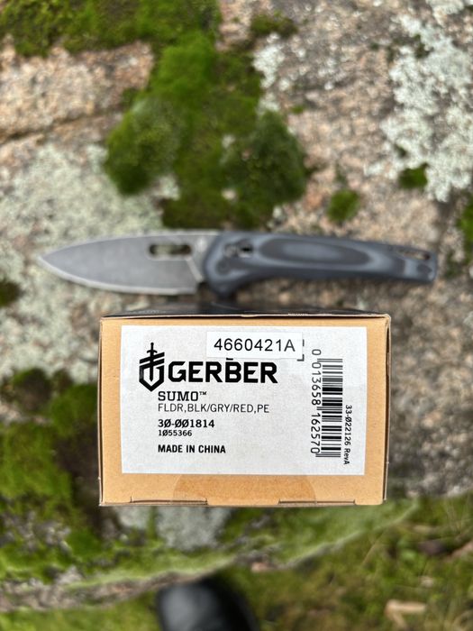 ніж Gerber Sumo - Black