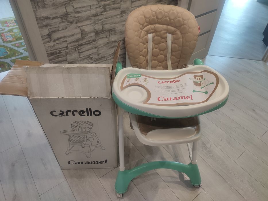 Стільчик для годування CARRELLO Caramel CRL-9501 б/в