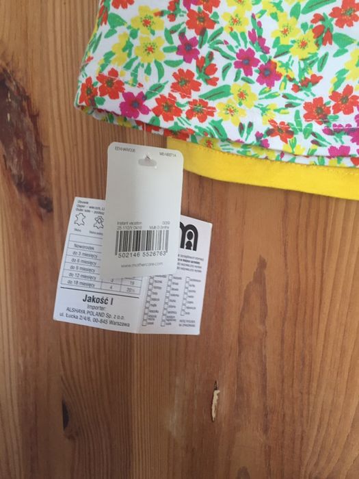 2 sztuki bluzeczek na ramiaczkach, Mothercare 0-3 m