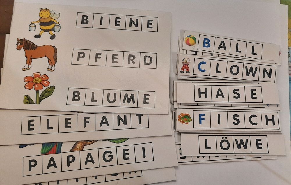 Гра для вивчення німецької мови Deutsch Mein erstes Lesespiel + CD