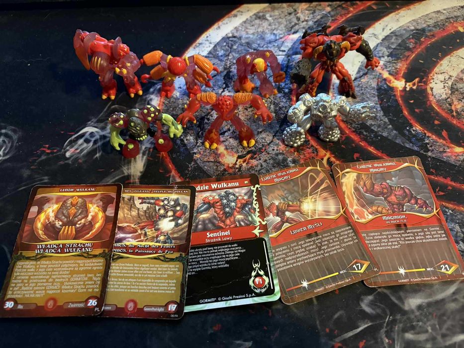 Figurki z serii Gormiti