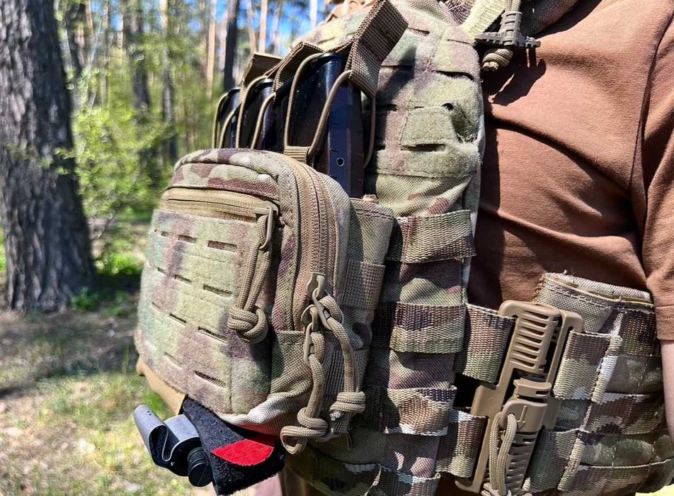 Плакард підсумок під магазини АК/AR на плитоноску Cordura 1000D
