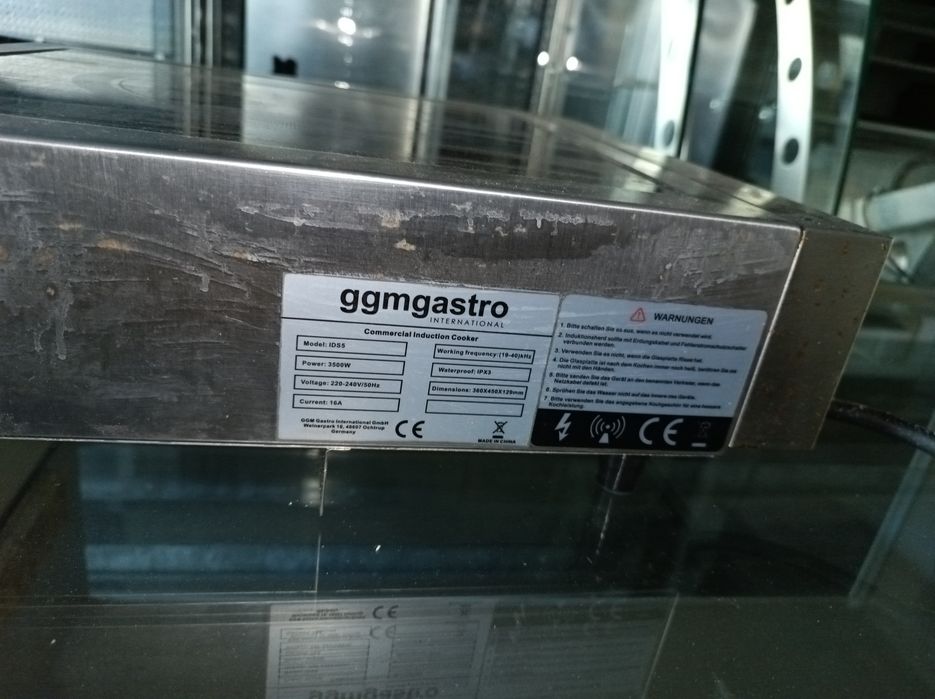 Placa de indução industrial