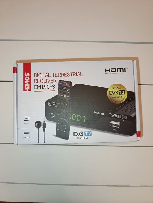Dekoder DVB-T2 EMOS J6014 HD