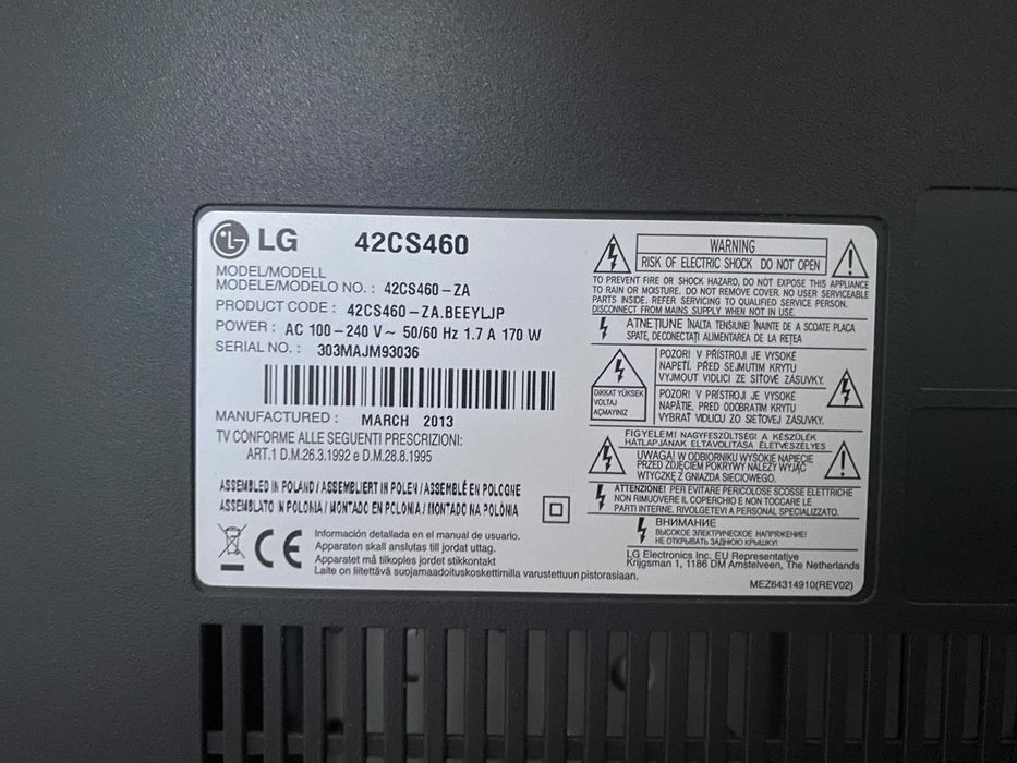 telewizor LG 42 cale