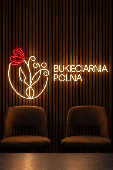 Neony LED do Kebabu Logo Restauracja Producent Neonów