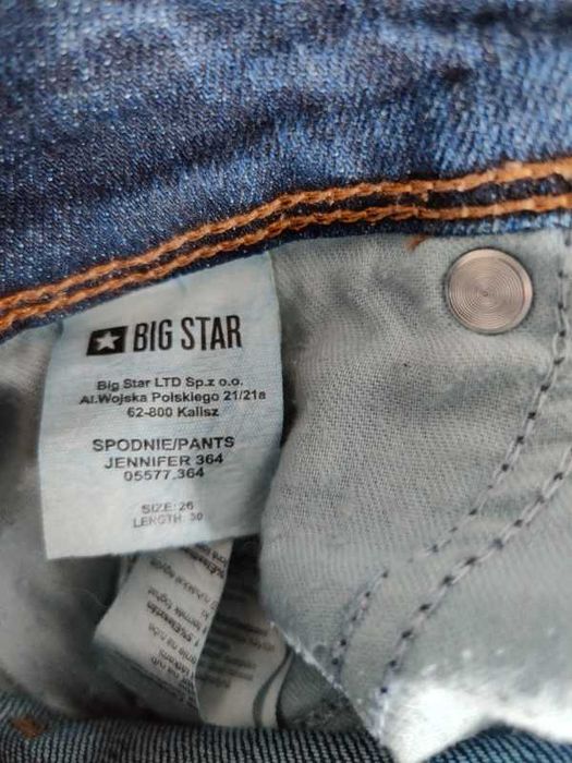 Big Star jeans niebieskie