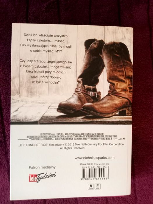 "Najdłuższa podróż" Nicholas Sparks