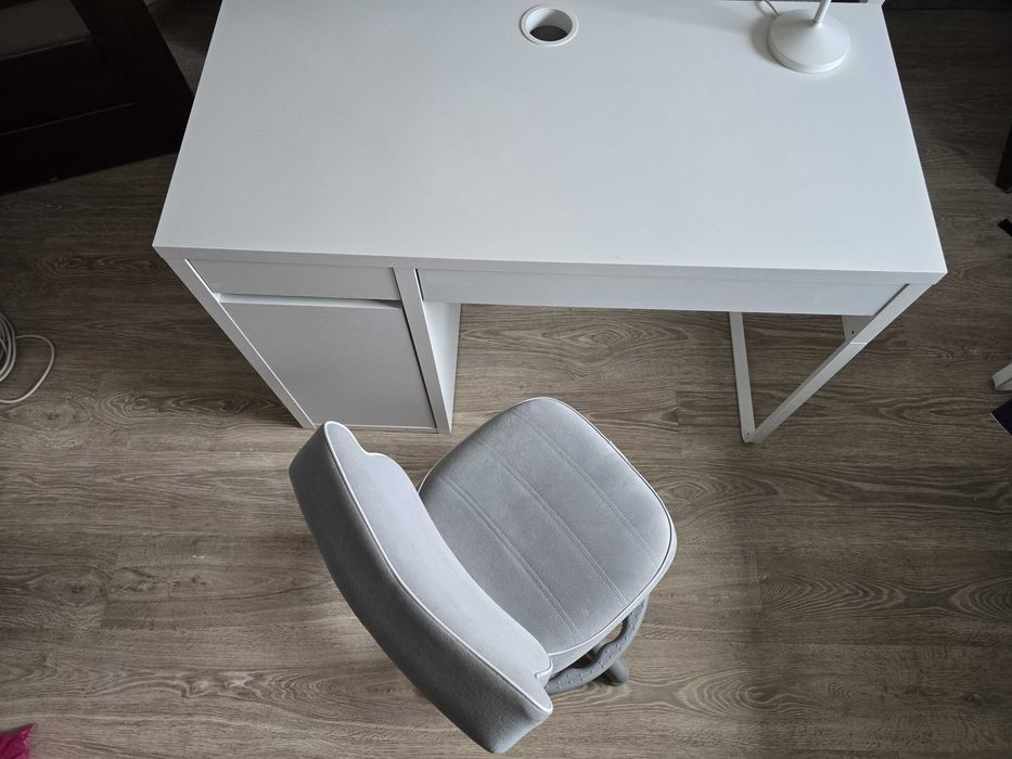 Biurko IKEA Micke z szafką 105x75x50