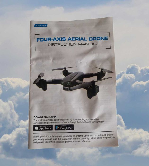 Dron składany + pilot