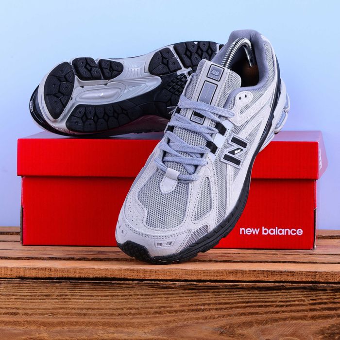 (2286) Кросівки New Balance 1906R сірі з чорним (41-46) нб NB