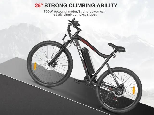 Bicicleta elétrica de montanha SAMEBIKE SY26-II  500W 36V 14AH 35km/h