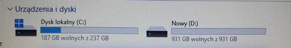 Samsung 17,3" i7 NP350E7C ,GR, 2GB/8GB/NOWY-SSD 128GB + 1TB Win 11