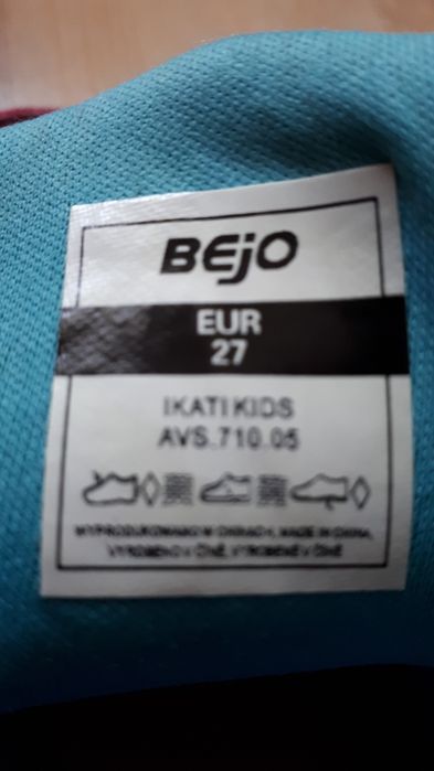 Buciki 27 i 28 dziewczynka