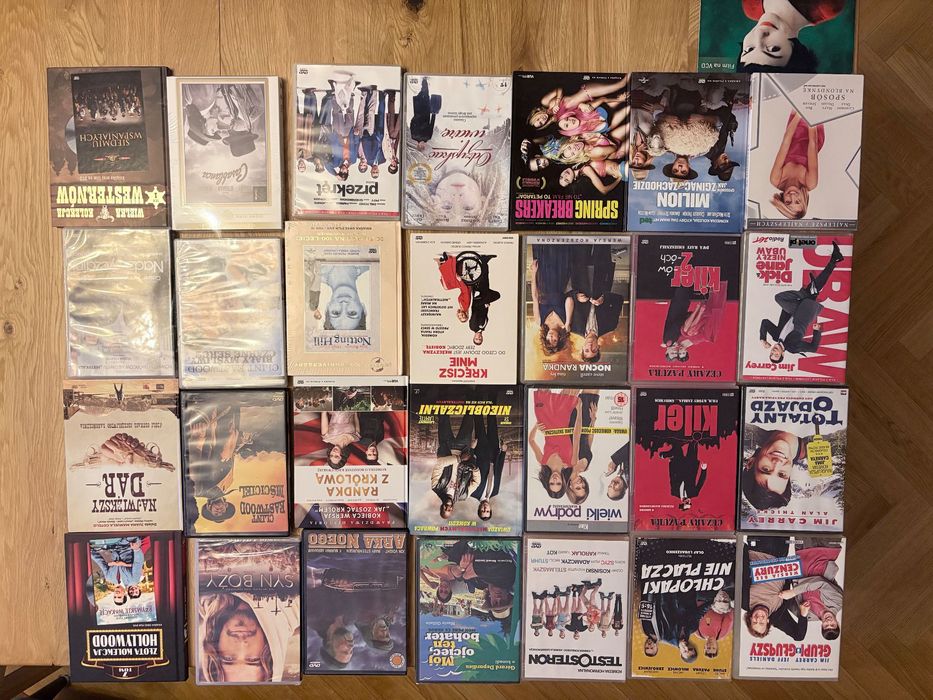 Zestaw filmów DVD