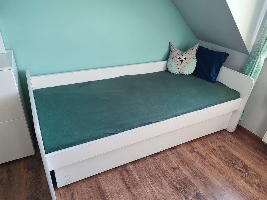 Łóżko podwójne 180x80 ze schowkiem