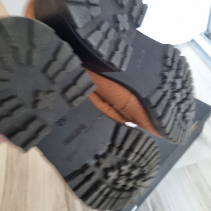 G-Star Raw  skórzane zamsz Janelle -01 Brązowy