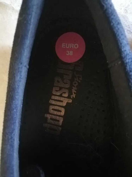 Buty damskie wiązane , rozm 38, made in Portugal