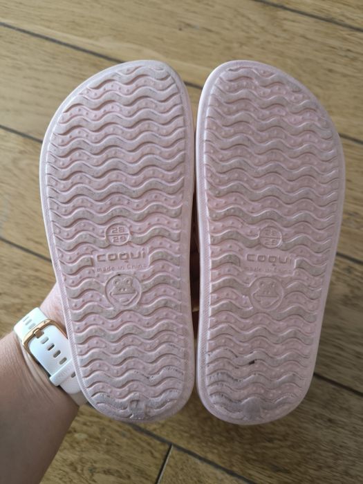 Klapki dla dziewczynki Coqui rozmiar 28/29