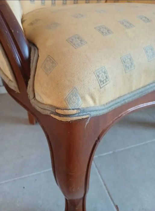 Poltrona estilo Luis XV