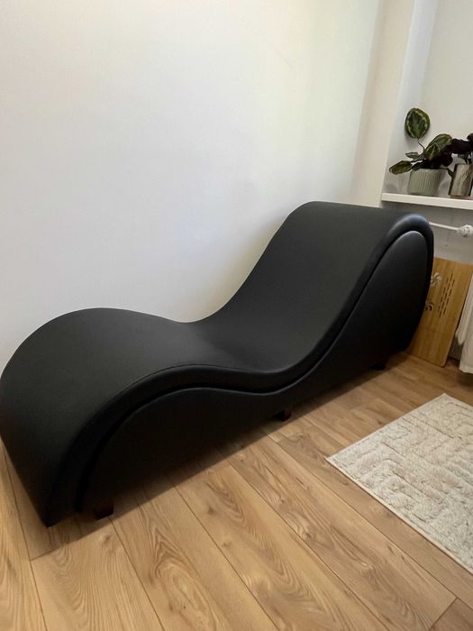 Fotel tantra (tantryczny ) czarny