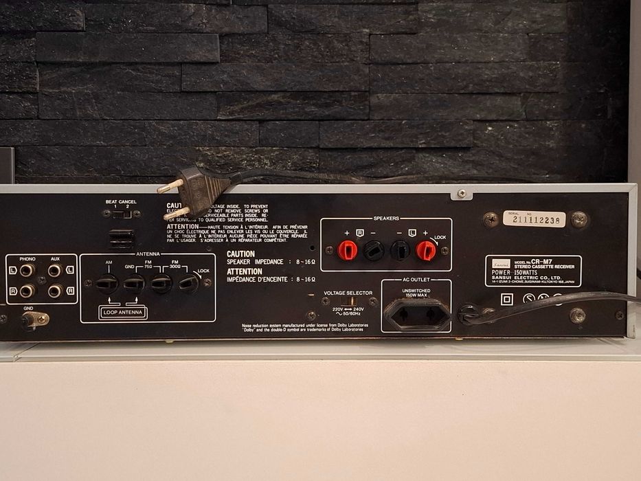 Amplituner - Deck - Sansui CRM-7