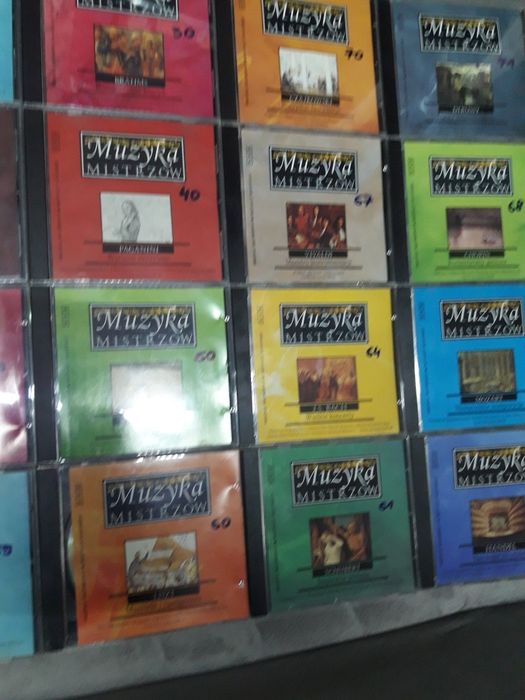 Kolekcja 71 płyt CD muzyka Mistrzów