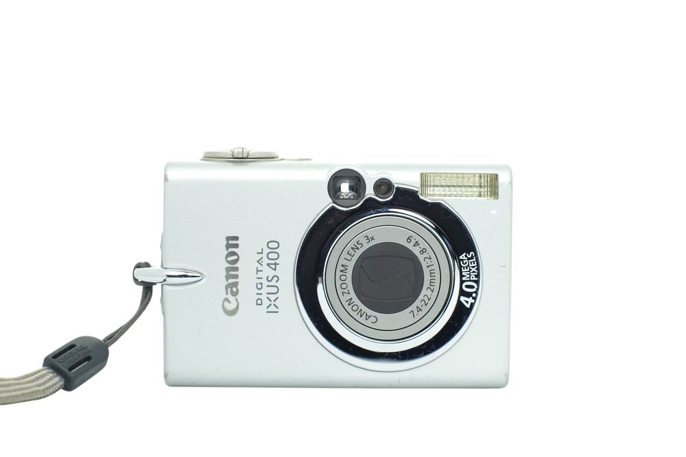 Canon digital ixus 400 + karty pamięci! 2000s vibe! Y2K aparat cyfrowy