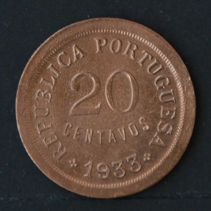 Guiné 20 centavos 1933 - olx X10045