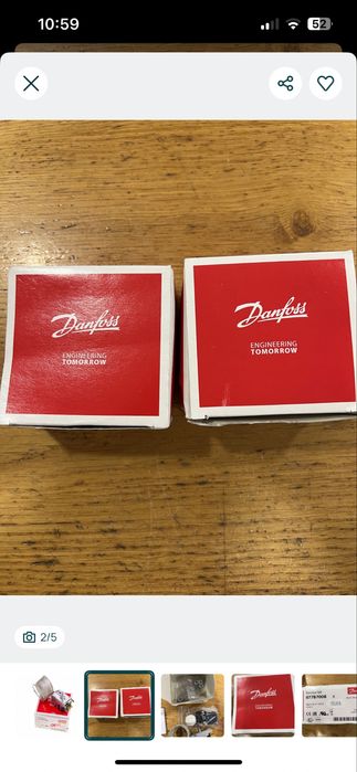 Termostato Danfoss 077B7008 - NOVO