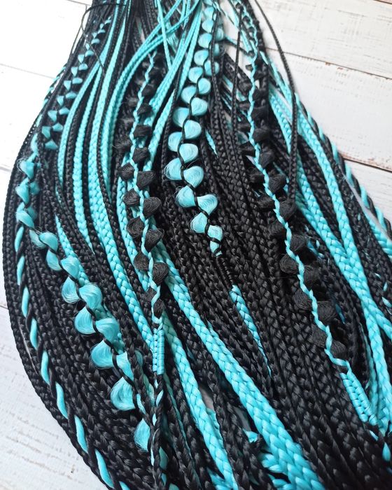 ДЕ косы, вплетение