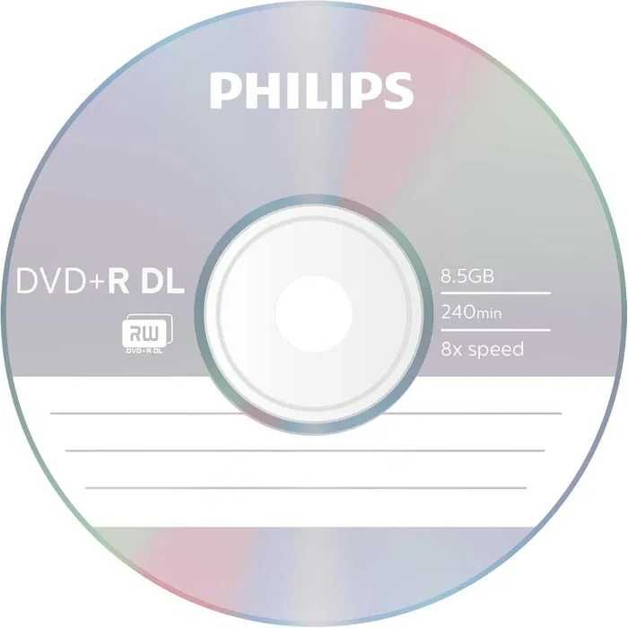 Philips DVD+R Double Layer nośniki o wysokiej prędkości High-speed