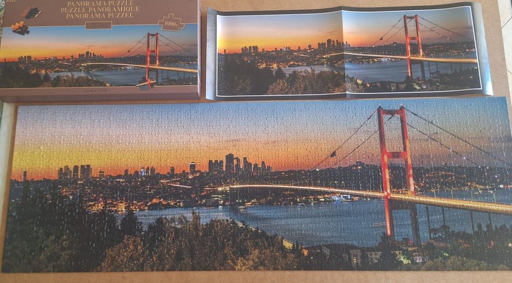 Puzzle Panorâmico da Turquia - 1000 Peças