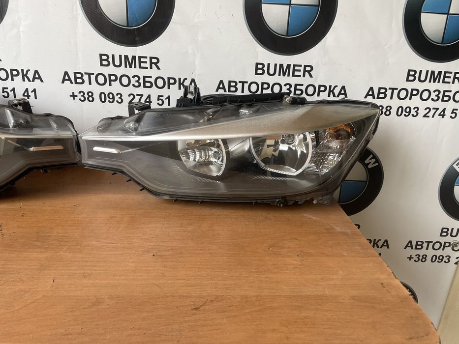Бмв ф30 фари галоген