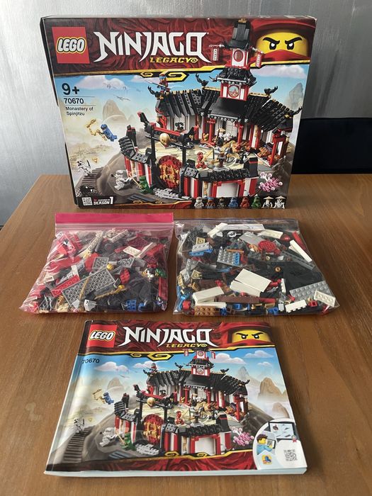 Zestaw Lego Ninjago 70670 Klasztor Spinjitzu
