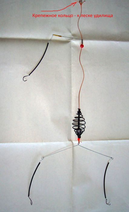 Снасть суперпростая на три крючка