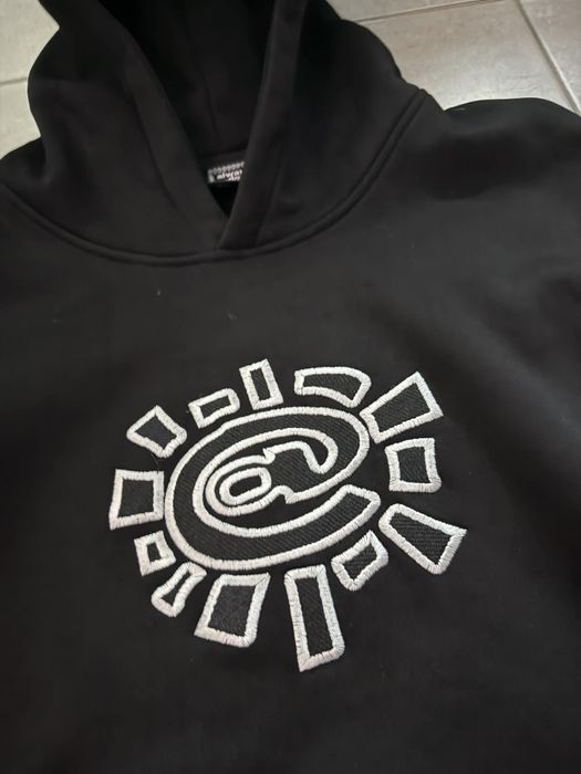 Czarna nowa bluza basic z kapturem męska ADWYSD r. M