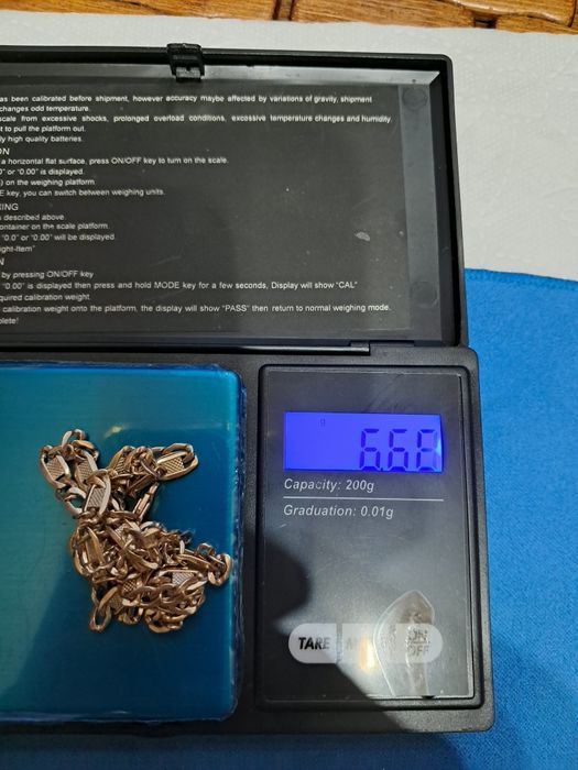 Łancuszek złoty Gucci