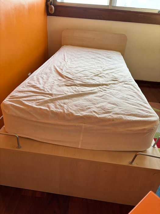 Cama solteiro dupla 200x100